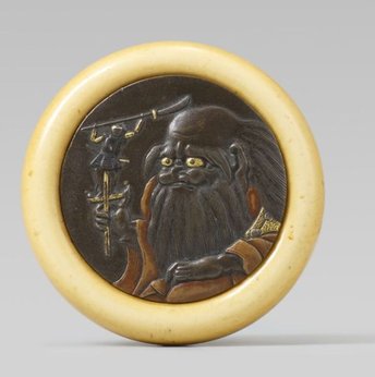 Netsuke Kagamibuta Netsuke Kagamibuta