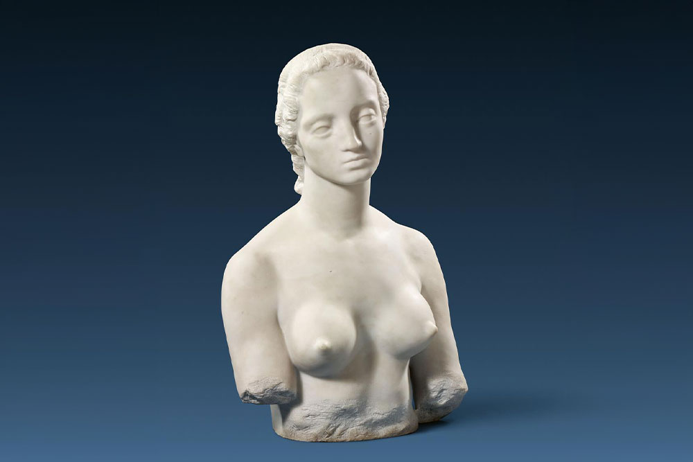 Exceptional Modern and Contemporary Works with Wilhelm Lehmbrucks “Frauenbüste (Büste L.)” as a Highlight