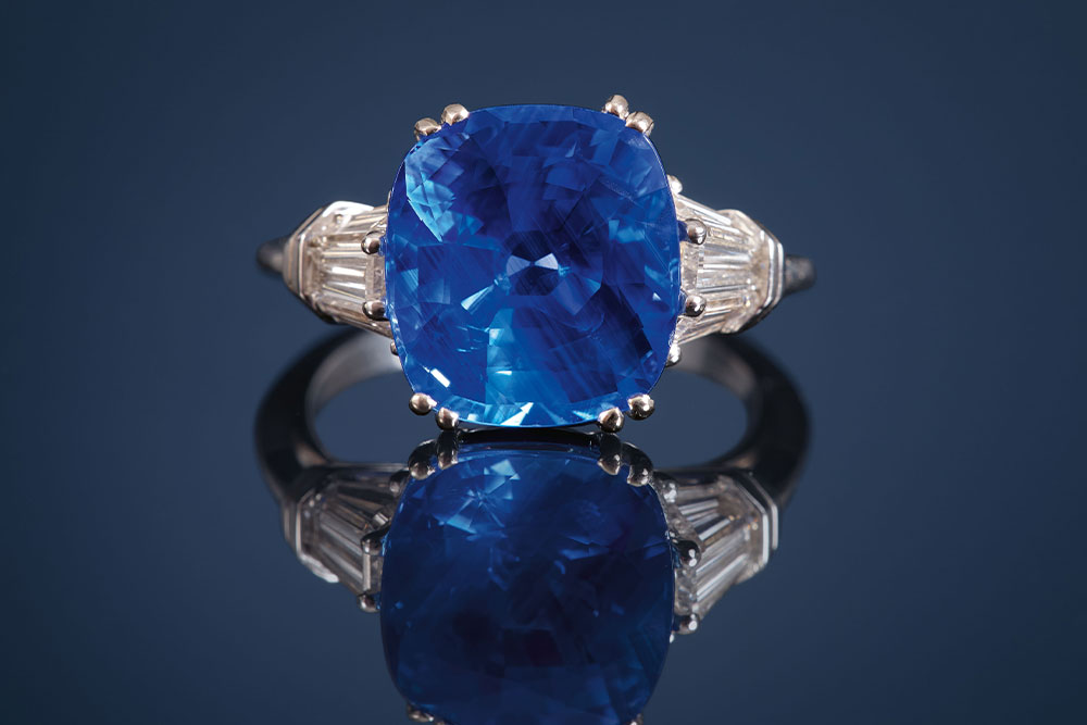 Autumn at Lempertz is marked by a blue star - 11.51 ct Kashmir Sapphire