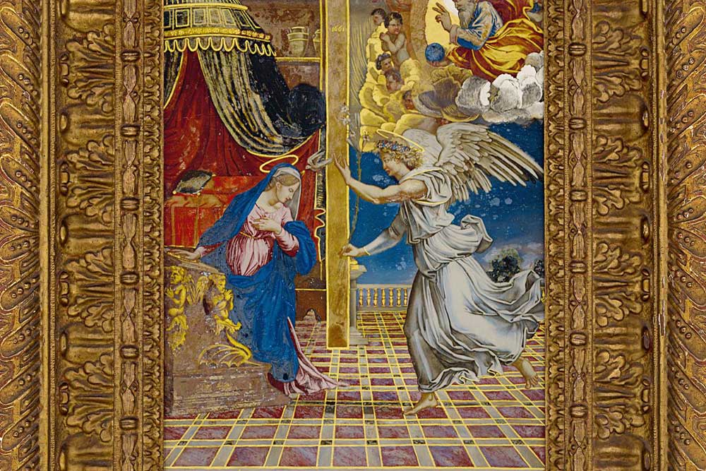 Auction 1237 - Four Centuries of Reverse Glass Painting - The Collection of Gisela and Professor Wolfgang Steiner