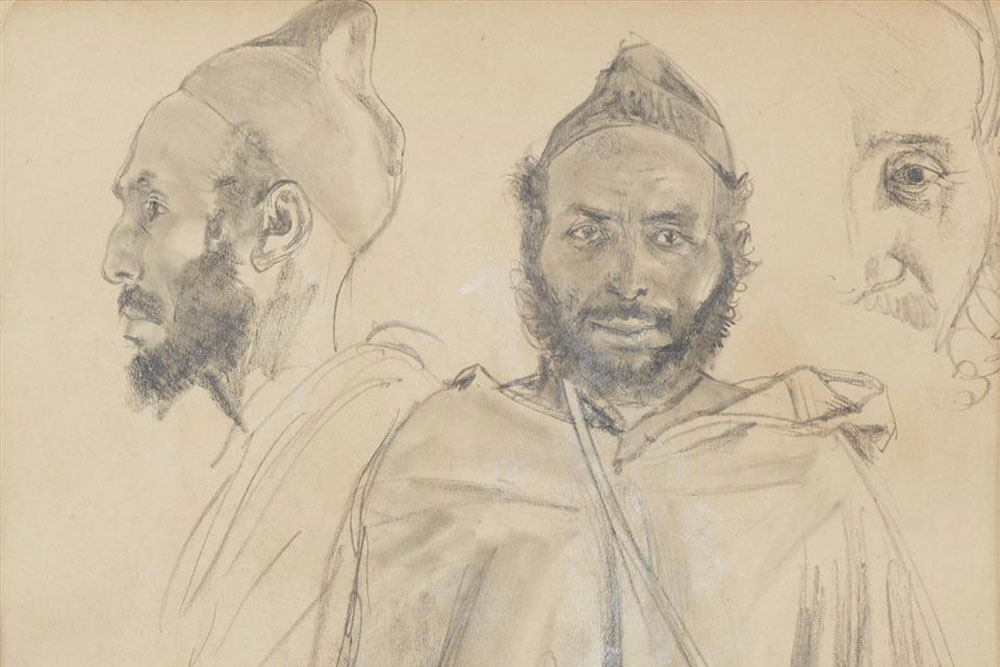 Menzel creates a sensational result with a spontaneous supplementary drawing