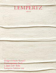 Auction Catalogue 1111 Contemporary Art, Contemporary Art I Auction Catalogue 1111 Contemporary Art, Contemporary Art I