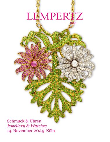 Auction - Jewellery and Watches - Online Catalogue - Auction 1252 – Purchase valuable works of art at the next Lempertz-Auction!