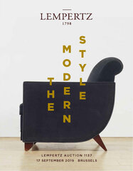 Auction Catalogue 1137 The Modern Style, The Modern Style Auction Catalogue 1137 The Modern Style, The Modern Style