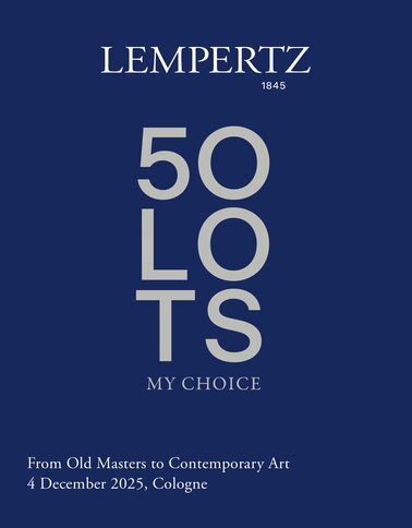 Auction - 50 Lots - My Choice - Anniversary Auction Henrik Hanstein - Online Catalogue - Auction 1278 – Purchase valuable works of art at the next Lempertz-Auction!