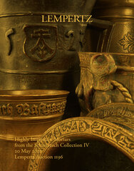 Auction Catalogue 1196 Decorative Arts, Highly Important Mortars from the Schwarzach Collection Part IV.