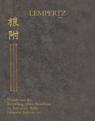 Auction Catalogue 1157 Asian Art, Netsuke from the Albert Brockhaus Collection