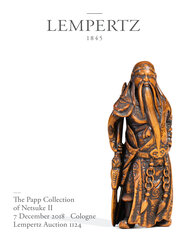 Auction Catalogue 1124 Asian Art, The Papp Collection of Netsuke II Auction Catalogue 1124 Asian Art, The Papp Collection of Netsuke II