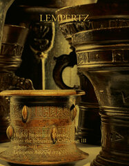 Auction Catalogue 1174 Decorative Arts, Highly Important Mortars from the Schwarzach Collection III