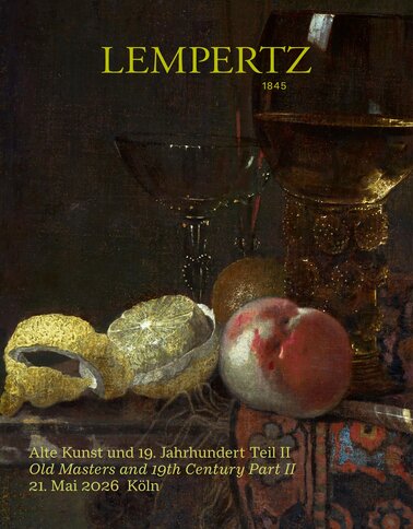 Auction - Old Masters & 19th CenturyPart II - Online Catalogue - Auction 1288 – Purchase valuable works of art at the next Lempertz-Auction!
