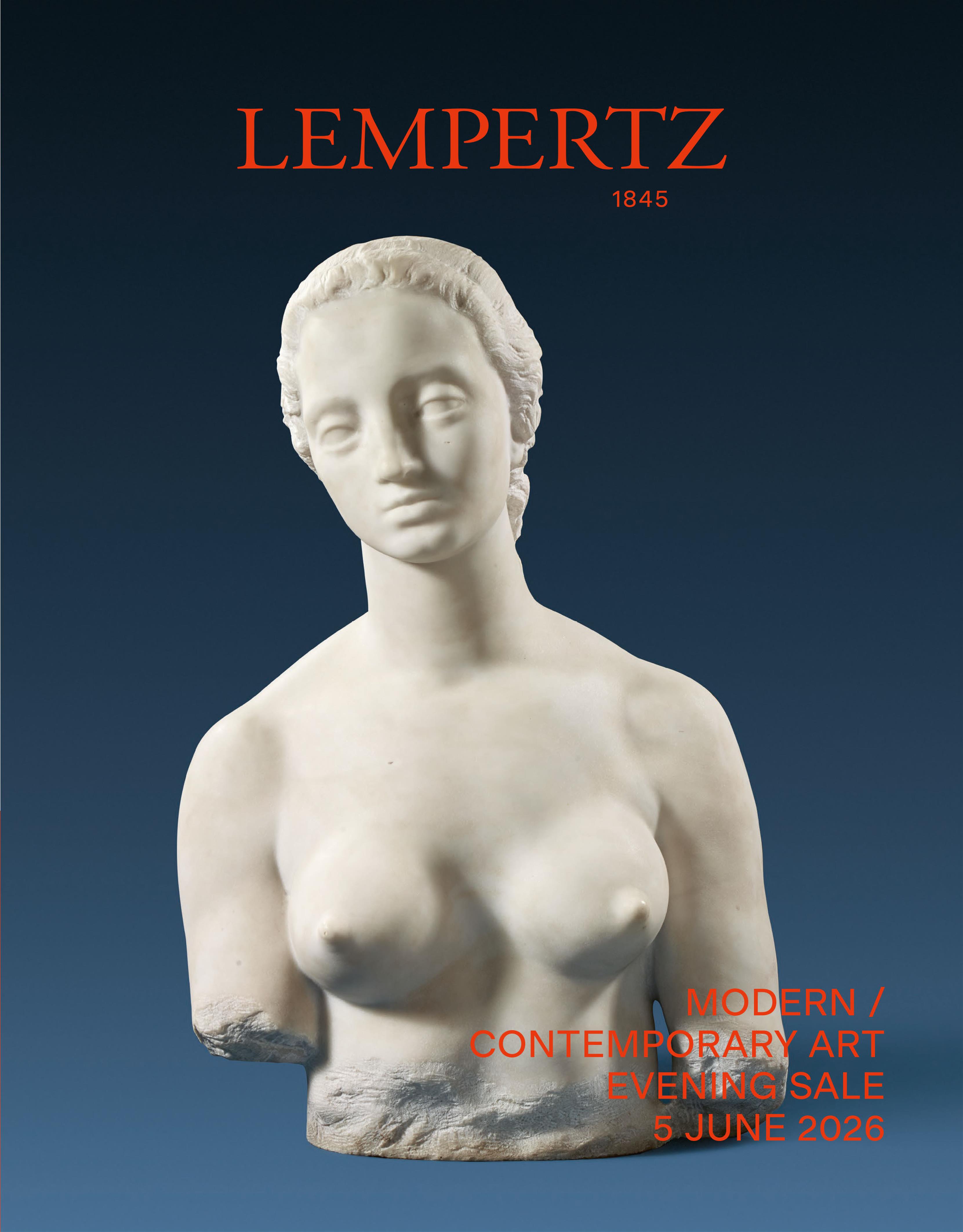 Auction house - Evening Sale - Modern and Contemporary Art - Auction Catalogue 1291 – Auction House Lempertz