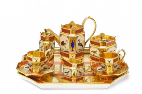 
    Königliche Porzellanmanufaktur Berlin KPM, Circa 1815.A rare Berlin KPM porcelain service with micromosaic painting, Auction 1125, Lot 32
