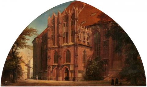 
    Eduard Gaertner, View of St. Catherine's Church in Brandenburg an der Havel, Auction 1127, Lot 221
