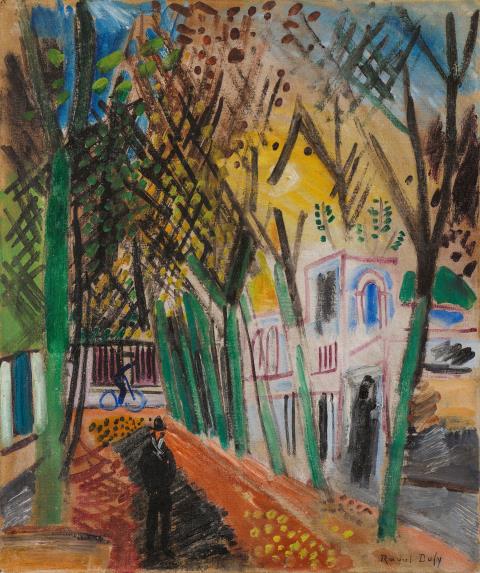 
    
            
                    Raoul Dufy - L’Allée d’Arbres
                
        
